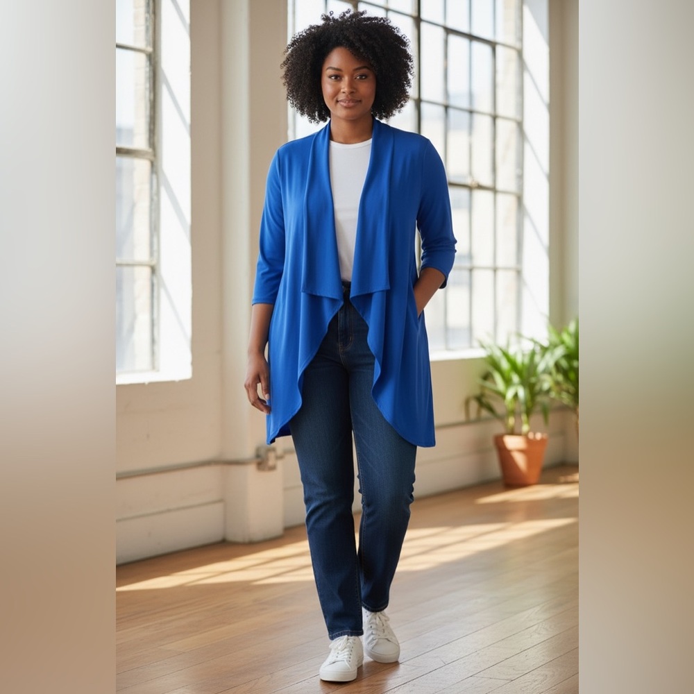 R&M Richards Blue Women's Jacket